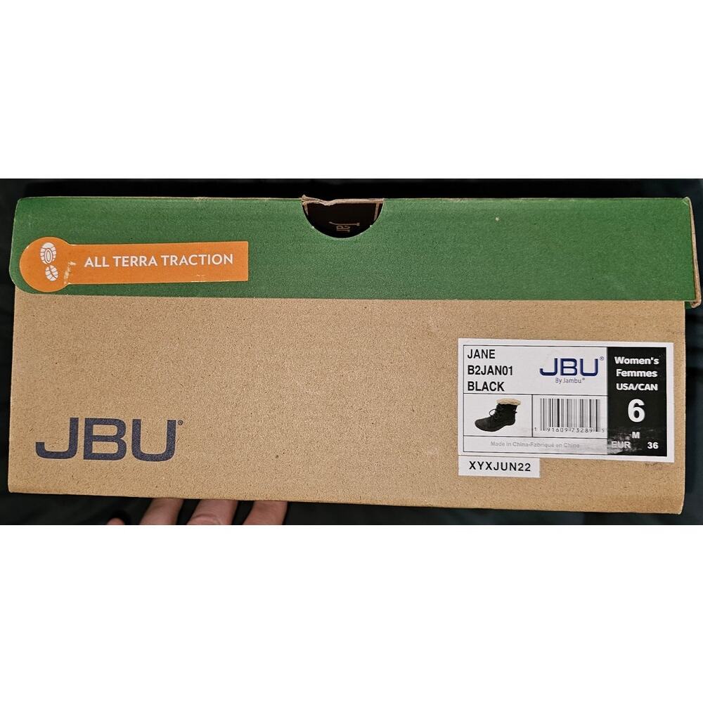 JBU by Jambu Women’s Jane Mid-Calf Ankle Boots Black - New & Waterproof - Picture 6 of 6